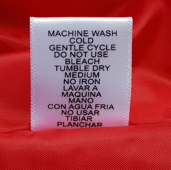 Love Tree ladies red flag fur quilted vest size s - Picture 5 of 6